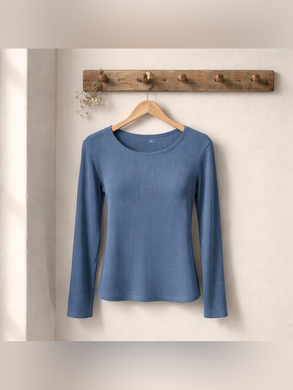 Olivia Rae New York Blue long sleeved Shirt- Size Small